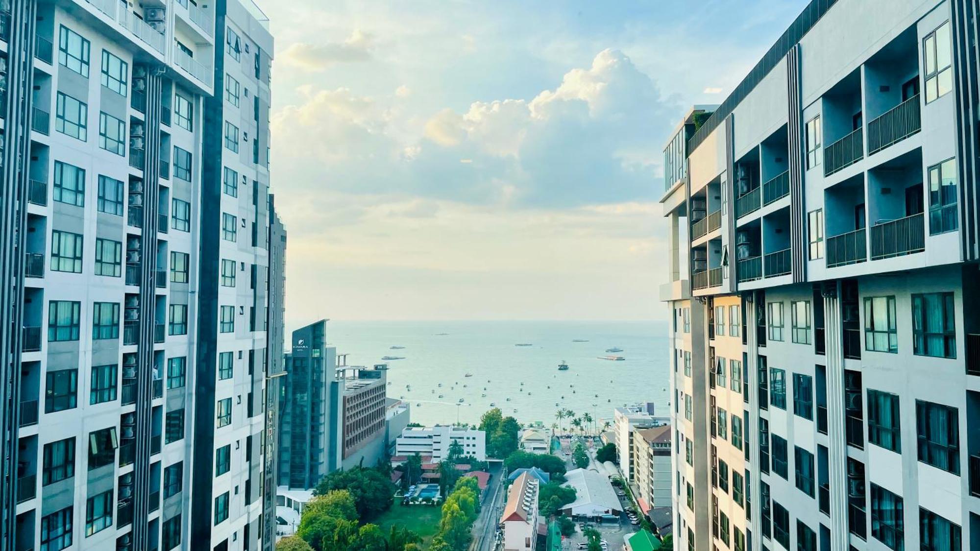 The Base Condo 2 Bed 2 Bath By Pupu パッタヤー エクステリア 写真