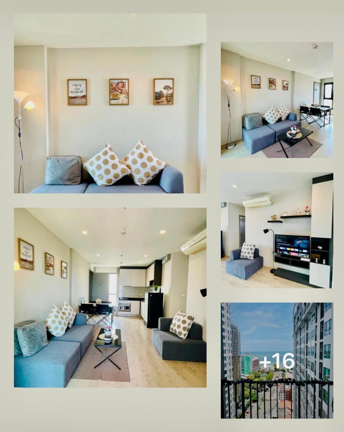 The Base Condo 2 Bed 2 Bath By Pupu パッタヤー エクステリア 写真